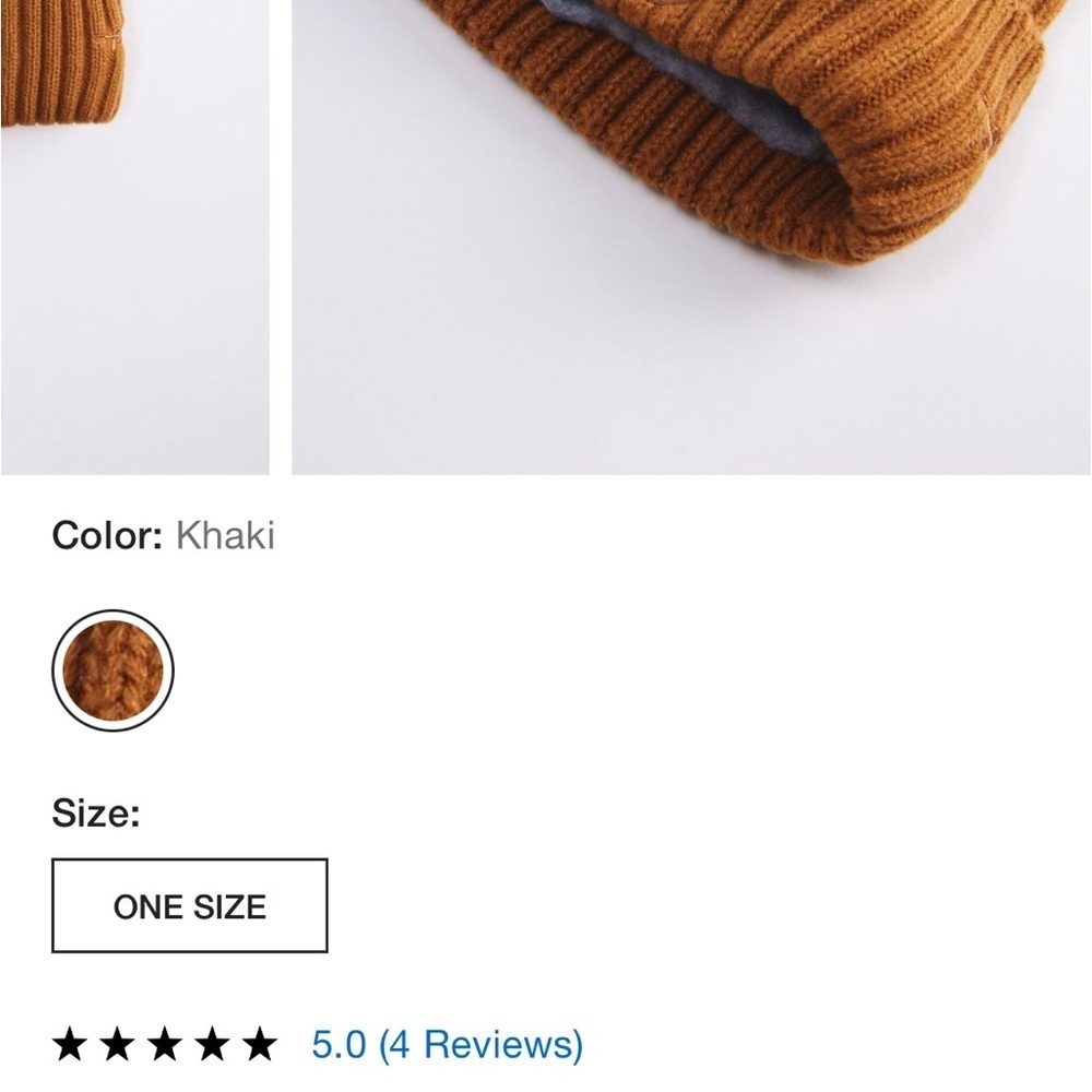 Pro Standard NFL New York Giants‎ Paint The City Beanie Brown Unisex Ribbed Hat - Picture 3 of 7